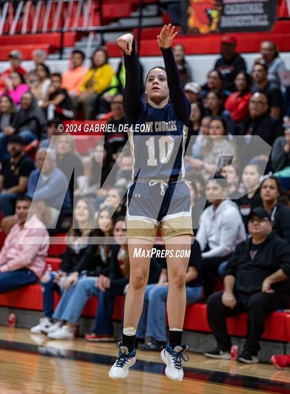 Thumbnail 3 in Harlingen vs. Edinburg North (UIL Basketball 6A Bi-District) photogallery.
