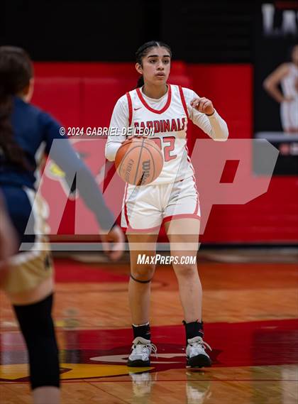 Thumbnail 2 in Harlingen vs. Edinburg North (UIL Basketball 6A Bi-District) photogallery.