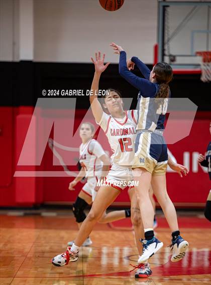 Thumbnail 1 in Harlingen vs. Edinburg North (UIL Basketball 6A Bi-District) photogallery.
