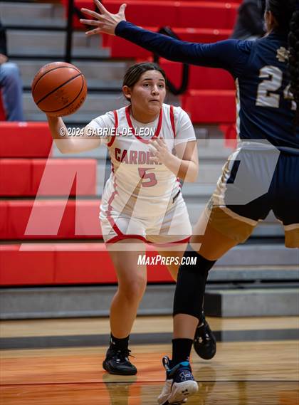 Thumbnail 1 in Harlingen vs. Edinburg North (UIL Basketball 6A Bi-District) photogallery.