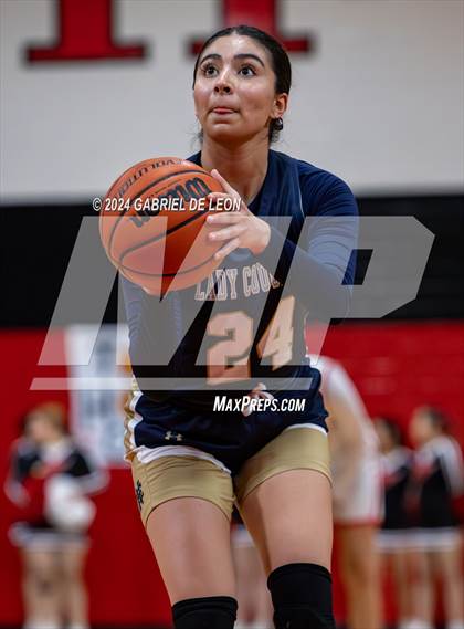 Thumbnail 1 in Harlingen vs. Edinburg North (UIL Basketball 6A Bi-District) photogallery.