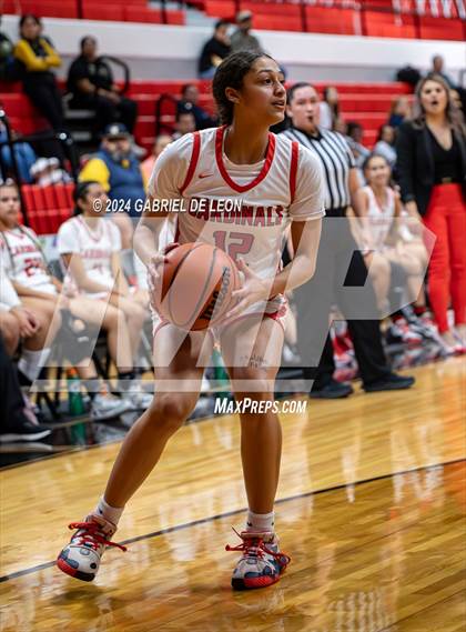 Thumbnail 1 in Harlingen vs. Edinburg North (UIL Basketball 6A Bi-District) photogallery.