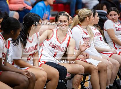 Thumbnail 1 in Harlingen vs. Edinburg North (UIL Basketball 6A Bi-District) photogallery.