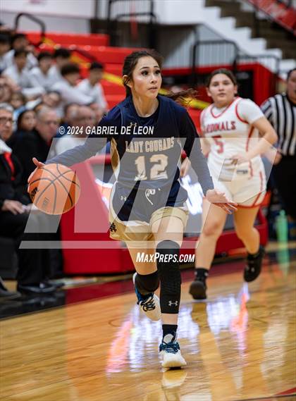 Thumbnail 2 in Harlingen vs. Edinburg North (UIL Basketball 6A Bi-District) photogallery.