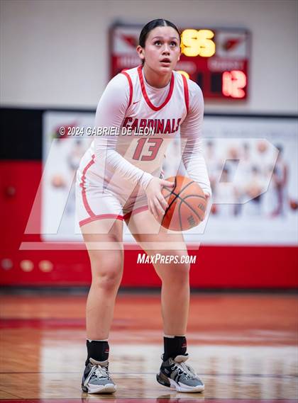 Thumbnail 2 in Harlingen vs. Edinburg North (UIL Basketball 6A Bi-District) photogallery.