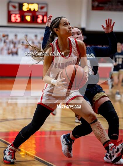 Thumbnail 1 in Harlingen vs. Edinburg North (UIL Basketball 6A Bi-District) photogallery.