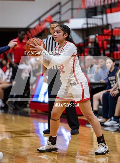 Thumbnail 2 in Harlingen vs. Edinburg North (UIL Basketball 6A Bi-District) photogallery.