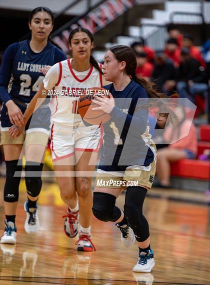 Thumbnail 3 in Harlingen vs. Edinburg North (UIL Basketball 6A Bi-District) photogallery.