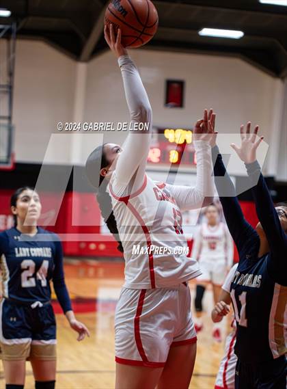 Thumbnail 2 in Harlingen vs. Edinburg North (UIL Basketball 6A Bi-District) photogallery.