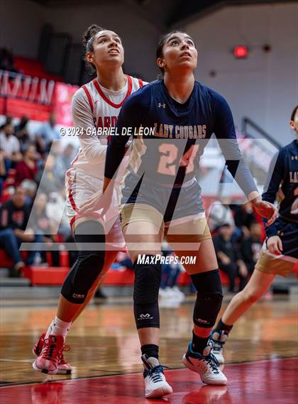 Thumbnail 3 in Harlingen vs. Edinburg North (UIL Basketball 6A Bi-District) photogallery.