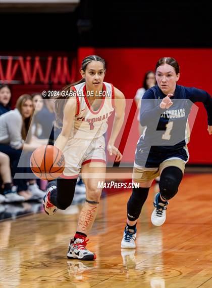 Thumbnail 1 in Harlingen vs. Edinburg North (UIL Basketball 6A Bi-District) photogallery.