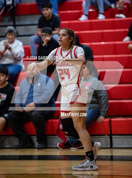 Thumbnail 2 in Harlingen vs. Edinburg North (UIL Basketball 6A Bi-District) photogallery.