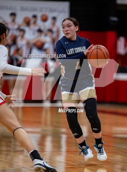 Thumbnail 1 in Harlingen vs. Edinburg North (UIL Basketball 6A Bi-District) photogallery.