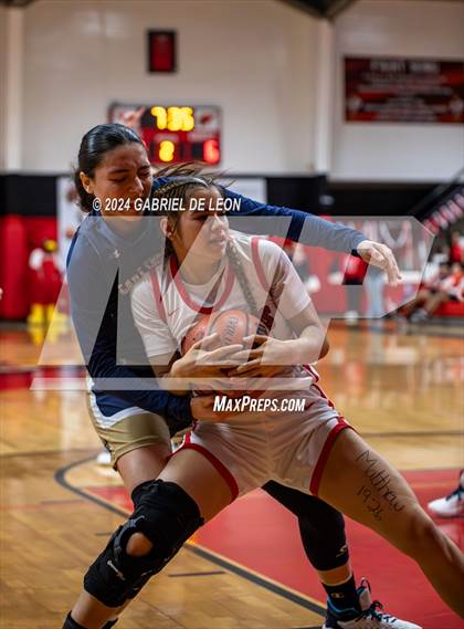 Thumbnail 1 in Harlingen vs. Edinburg North (UIL Basketball 6A Bi-District) photogallery.