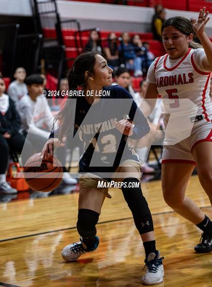 Thumbnail 1 in Harlingen vs. Edinburg North (UIL Basketball 6A Bi-District) photogallery.