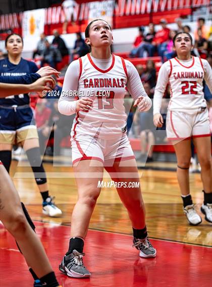 Thumbnail 2 in Harlingen vs. Edinburg North (UIL Basketball 6A Bi-District) photogallery.