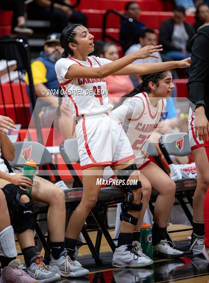 Thumbnail 2 in Harlingen vs. Edinburg North (UIL Basketball 6A Bi-District) photogallery.