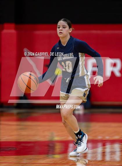 Thumbnail 2 in Harlingen vs. Edinburg North (UIL Basketball 6A Bi-District) photogallery.