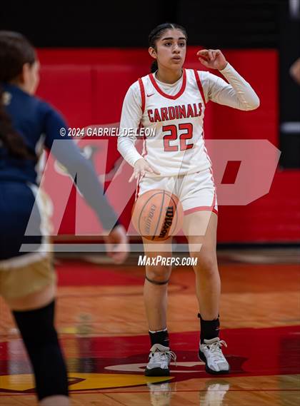 Thumbnail 1 in Harlingen vs. Edinburg North (UIL Basketball 6A Bi-District) photogallery.
