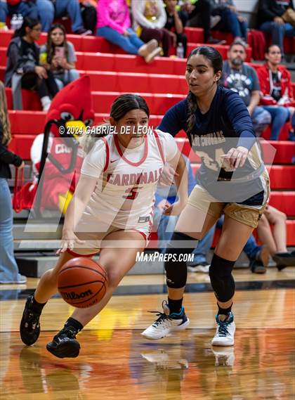 Thumbnail 1 in Harlingen vs. Edinburg North (UIL Basketball 6A Bi-District) photogallery.