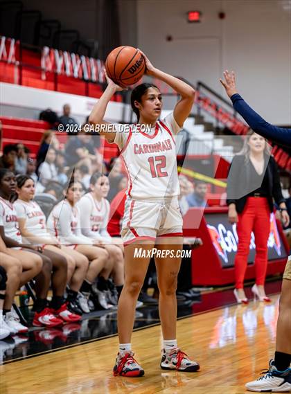 Thumbnail 3 in Harlingen vs. Edinburg North (UIL Basketball 6A Bi-District) photogallery.