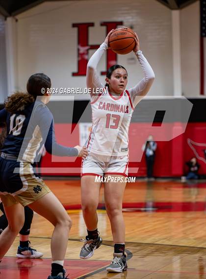 Thumbnail 1 in Harlingen vs. Edinburg North (UIL Basketball 6A Bi-District) photogallery.