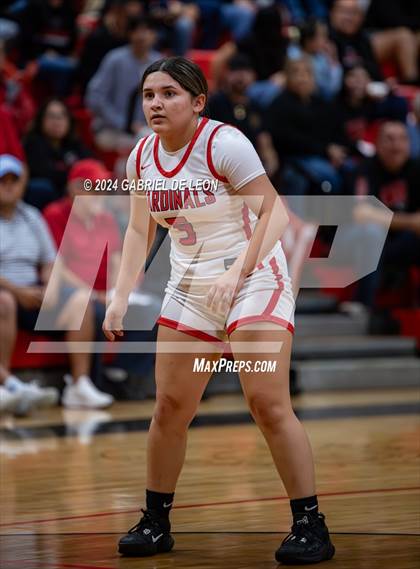 Thumbnail 2 in Harlingen vs. Edinburg North (UIL Basketball 6A Bi-District) photogallery.