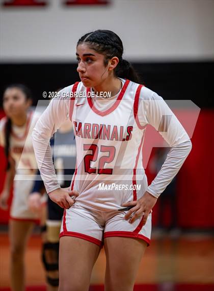 Thumbnail 1 in Harlingen vs. Edinburg North (UIL Basketball 6A Bi-District) photogallery.