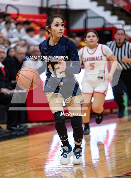 Thumbnail 3 in Harlingen vs. Edinburg North (UIL Basketball 6A Bi-District) photogallery.