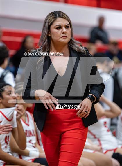 Thumbnail 2 in Harlingen vs. Edinburg North (UIL Basketball 6A Bi-District) photogallery.