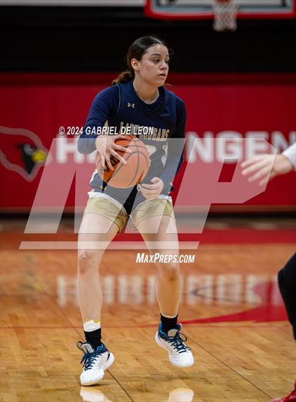 Thumbnail 1 in Harlingen vs. Edinburg North (UIL Basketball 6A Bi-District) photogallery.
