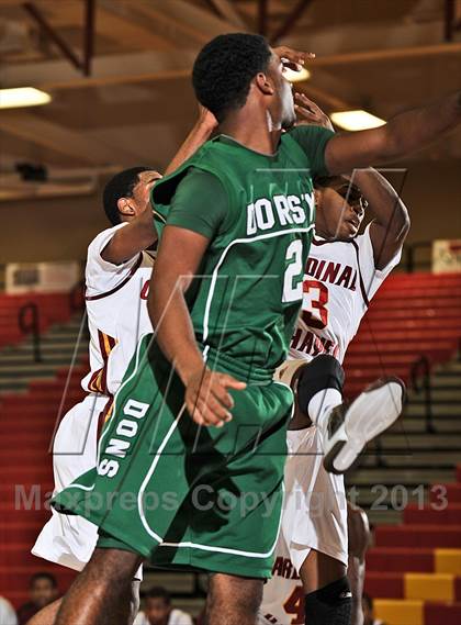 Thumbnail 2 in Cardinal Hayes vs. Dorsey (MaxPreps Holiday Classic) photogallery.