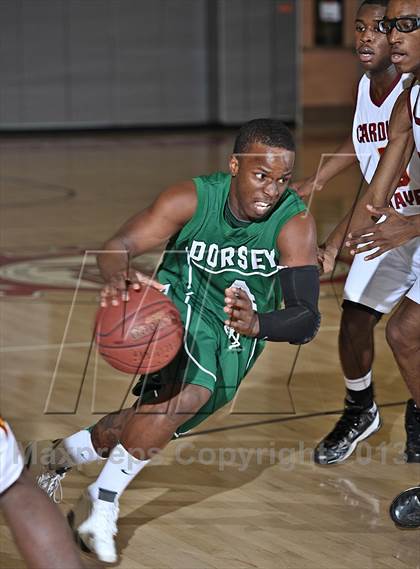 Thumbnail 1 in Cardinal Hayes vs. Dorsey (MaxPreps Holiday Classic) photogallery.