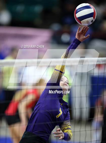 Thumbnail 3 in Denver Christian vs. Fowler (CHSAA 2A State Playoff) photogallery.