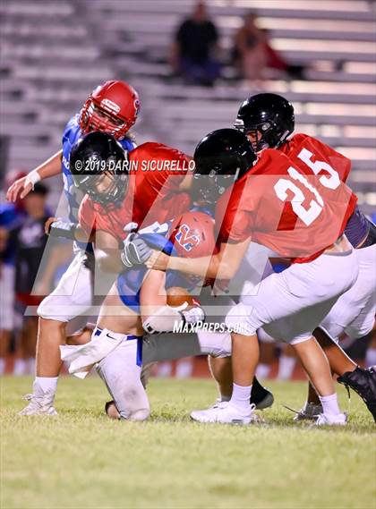 Thumbnail 3 in Desert Ridge vs. Mountain View Mesa (Scrimmage) photogallery.