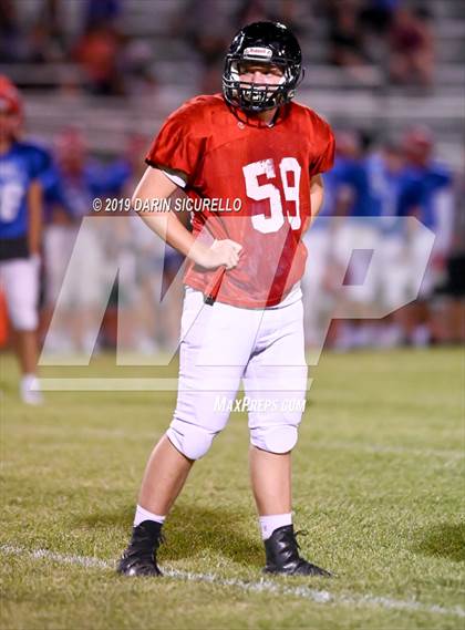 Thumbnail 2 in Desert Ridge vs. Mountain View Mesa (Scrimmage) photogallery.