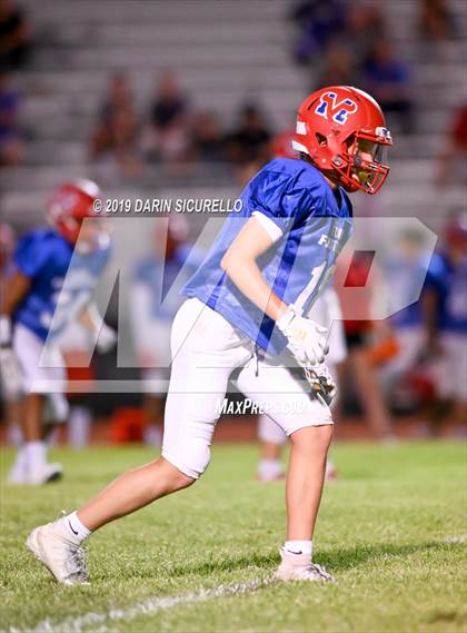 Thumbnail 2 in Desert Ridge vs. Mountain View Mesa (Scrimmage) photogallery.