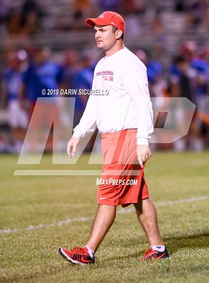 Thumbnail 2 in Desert Ridge vs. Mountain View Mesa (Scrimmage) photogallery.