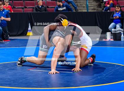 Thumbnail 1 in CIF State Boys Wrestling Championships (Round 1) photogallery.