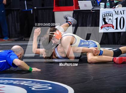 Thumbnail 2 in CIF State Boys Wrestling Championships (Round 1) photogallery.