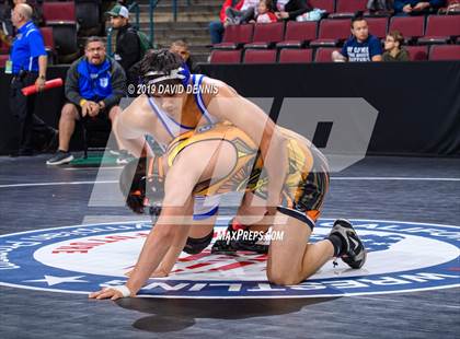 Thumbnail 1 in CIF State Boys Wrestling Championships (Round 1) photogallery.