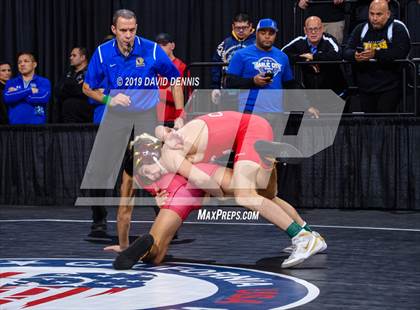 Thumbnail 2 in CIF State Boys Wrestling Championships (Round 1) photogallery.