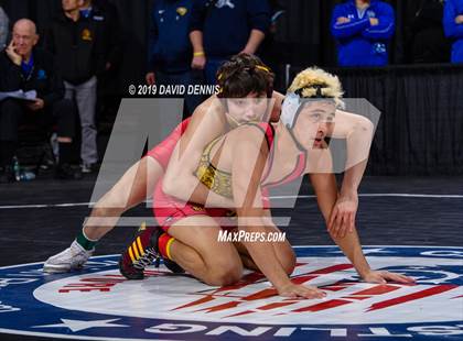 Thumbnail 1 in CIF State Boys Wrestling Championships (Round 1) photogallery.