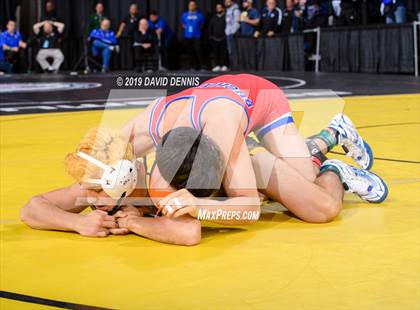 Thumbnail 1 in CIF State Boys Wrestling Championships (Round 1) photogallery.
