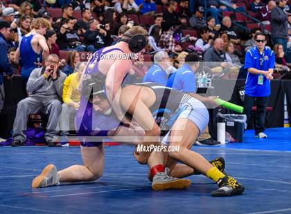 Thumbnail 1 in CIF State Boys Wrestling Championships (Round 1) photogallery.