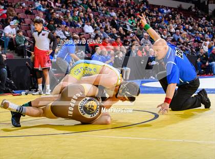 Thumbnail 1 in CIF State Boys Wrestling Championships (Round 1) photogallery.