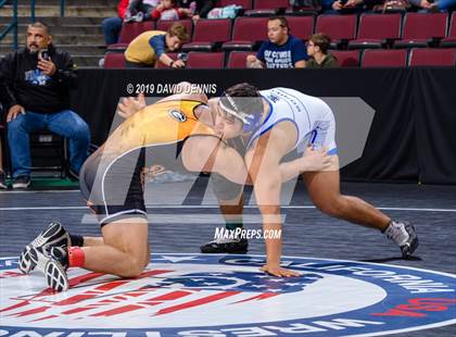 Thumbnail 1 in CIF State Boys Wrestling Championships (Round 1) photogallery.