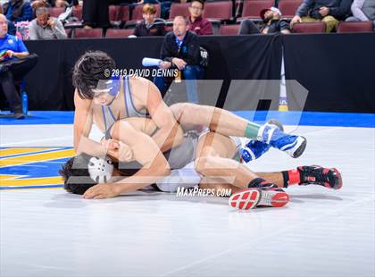 Thumbnail 2 in CIF State Boys Wrestling Championships (Round 1) photogallery.