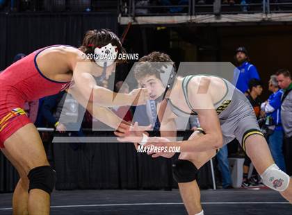 Thumbnail 1 in CIF State Boys Wrestling Championships (Round 1) photogallery.