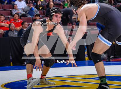 Thumbnail 1 in CIF State Boys Wrestling Championships (Round 1) photogallery.